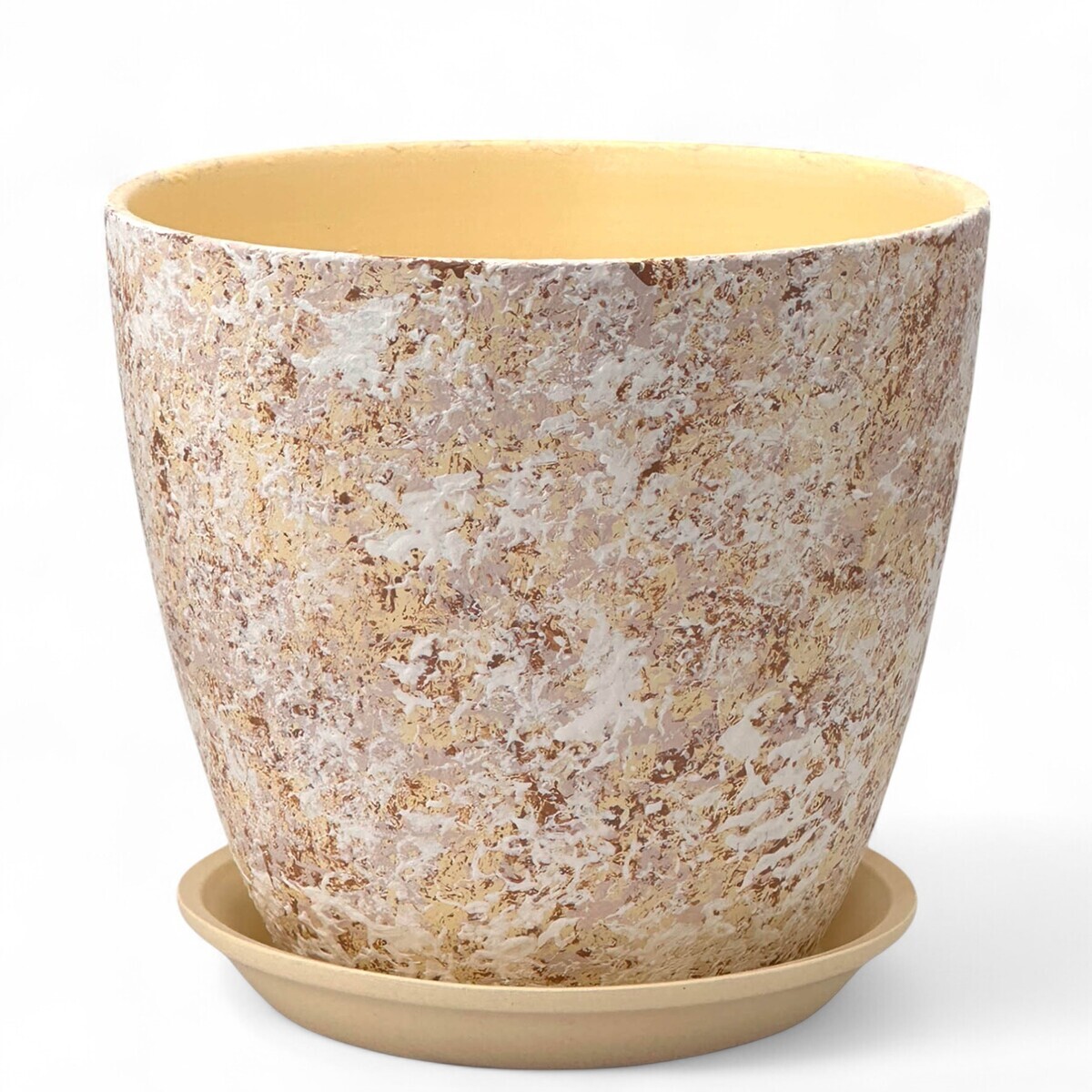 Бутон Яшма белый 3,8л 18см РС191/3 (СА)             