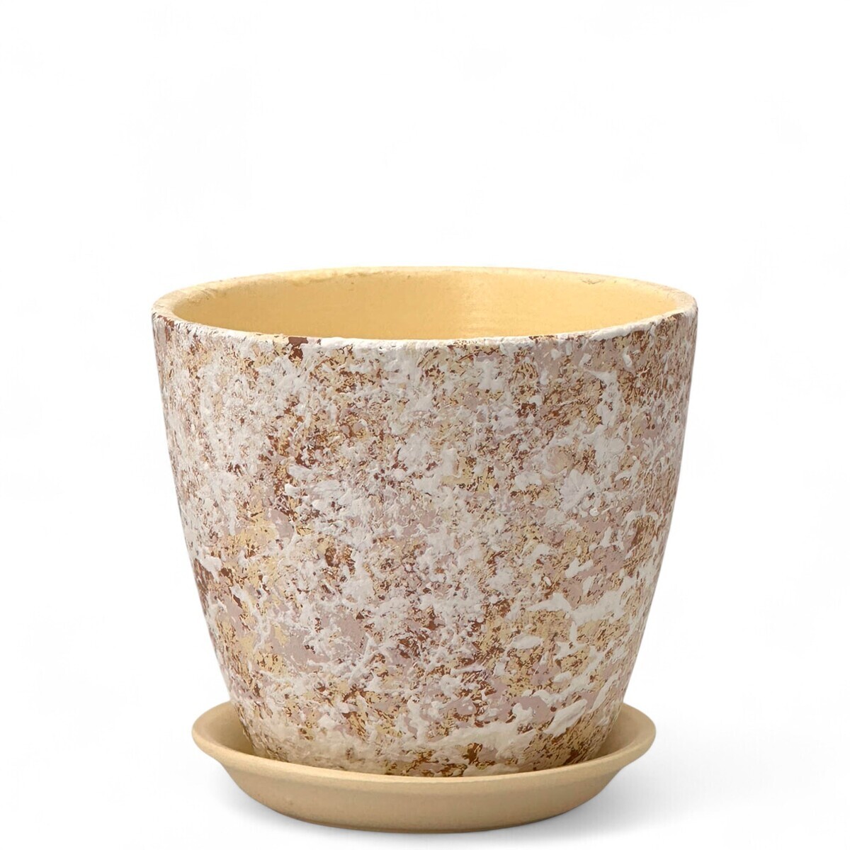 Бутон Яшма белый 1л 12см РС191/1 (СА)             