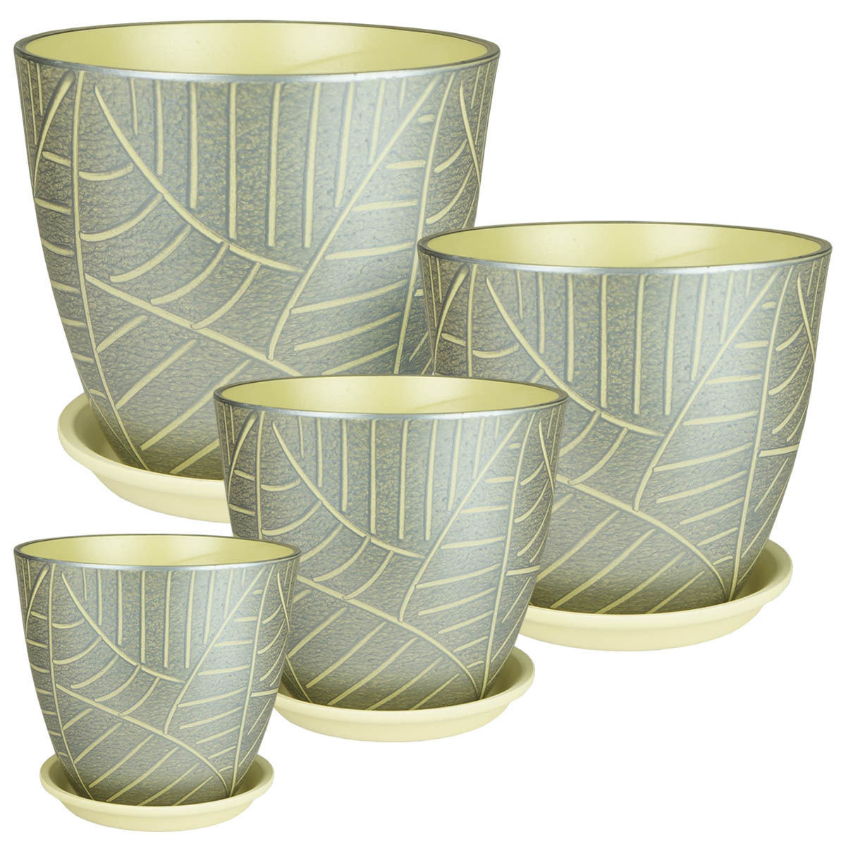 Бутон листья серый 1л 12см РС160/1 (СА)                