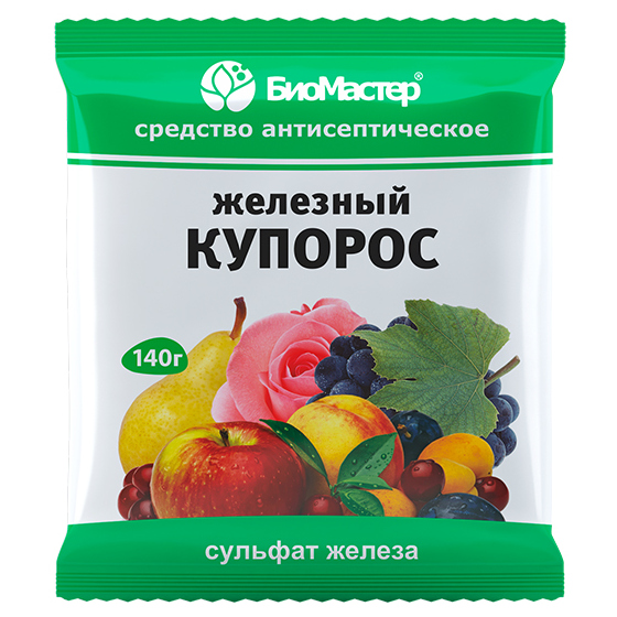 Железный купорос 140г (БиоМастер)(100шт)