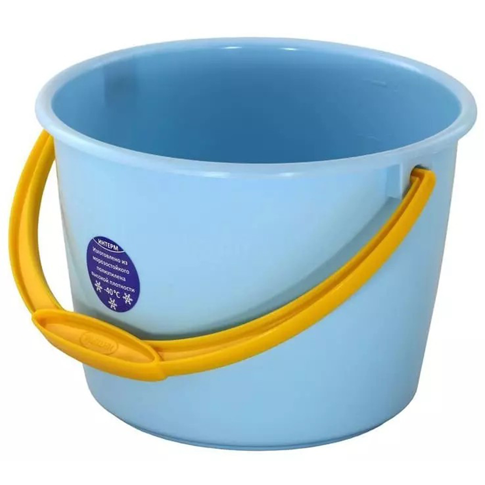 Ведро 4л пластик Лукошко мерное морозостойкое Б1023 (Интерм)