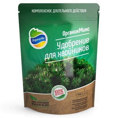 Удобрение для Хвойников 850г (ОрганикМикс)(10шт)