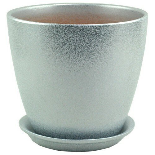 Глянец Бутон металик бело серый 5л 21см ГЛ08/4 (СА)