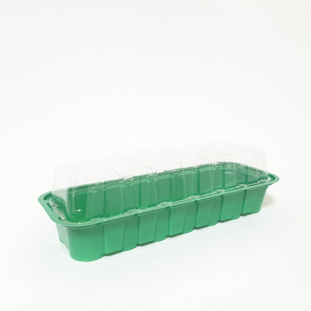 Парник 14 ячеек под торфяные таб d-41см 36*12,5*5,5см (АгроКом)(100шт)