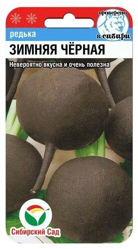 Редька Зимняя черная 1г (Сиб сад)