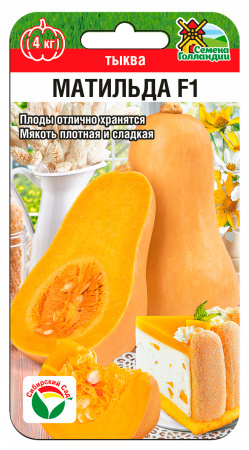 Тыква Матильда F1 3шт (Сиб Сад)