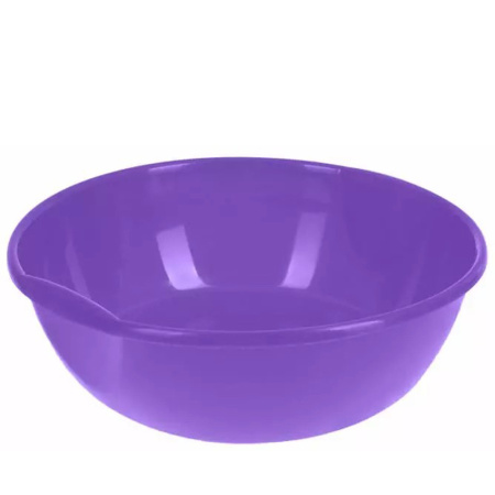 Таз 5л с ручками фиолетовый Р0415 (Интерм)