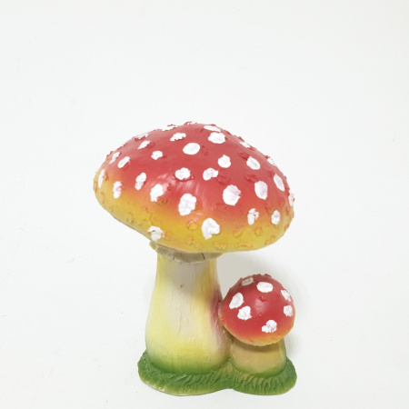 Садовая фигура Гриб мухомор двойной (АгроФор)