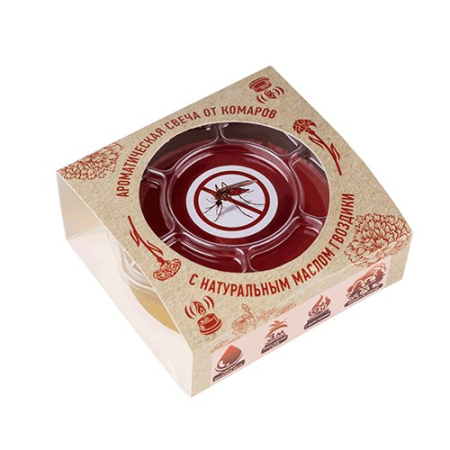 Свеча репелентная Гвоздика 60г (Гарант)(12 шт)