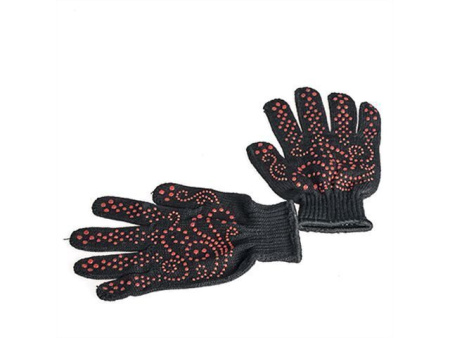 Перчатки ХБ Тайна черные ПВХ (10шт)